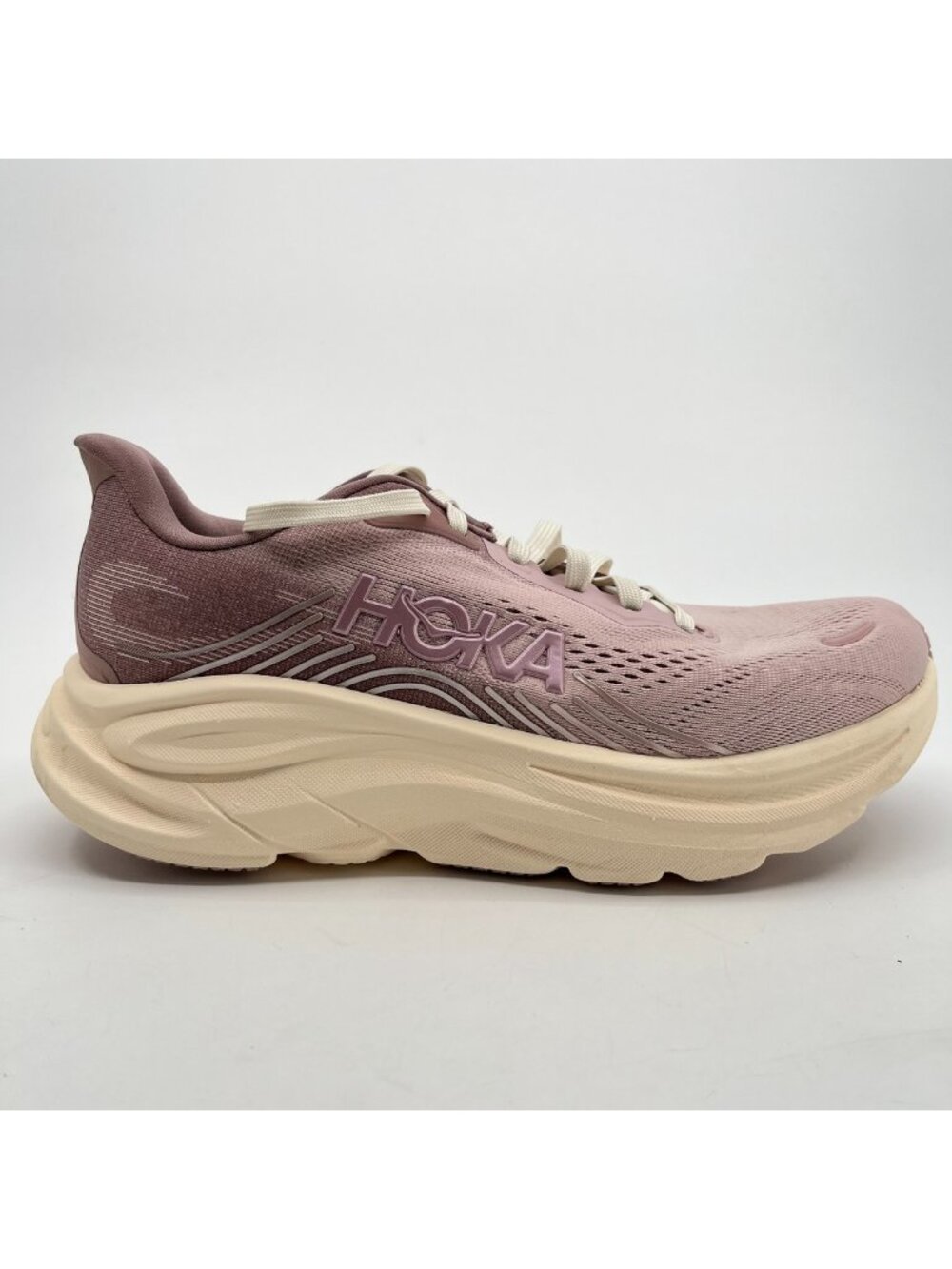Hoka One One Clifton 11 GLM Womens Size 7 Pink Athletic Running Shoes Sneakers